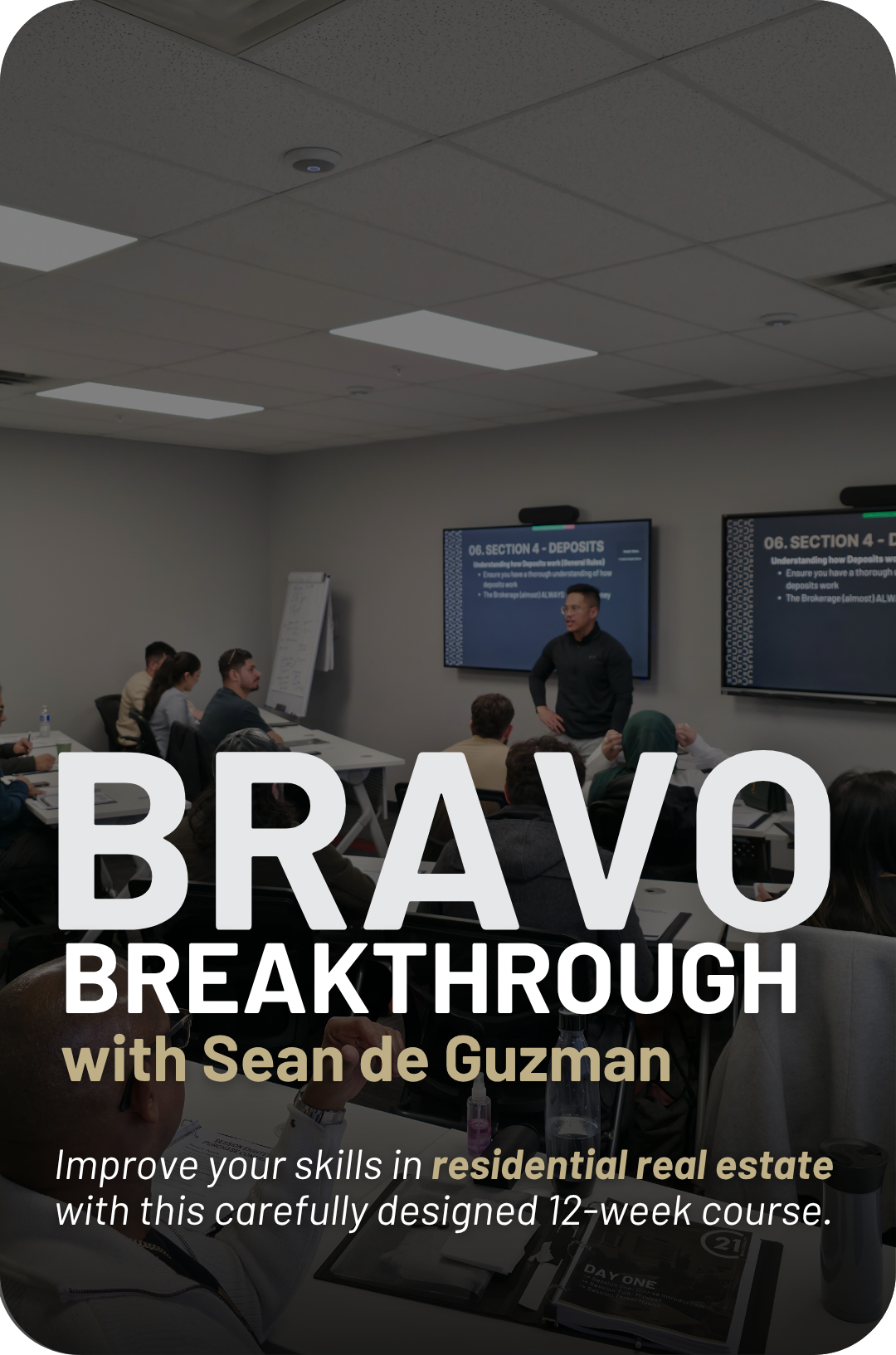 Bravo Breakthrough program poster
